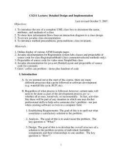 Detailed Design and Implementation