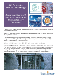 Max Planck Partnership