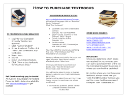 How to Order Textbooks (PDF)
