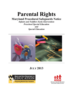 Parental Rights 2013