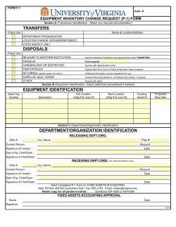 The P1 Form