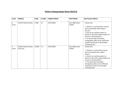 Politics Undergraduate Resit Titles and Information 2015/16 [PDF 206.20KB]