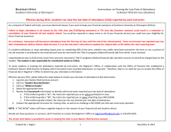 Banner Web Services LDA Student Instructions