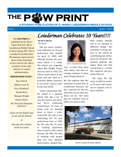 March 2015 Edition&nbsp;&nbsp;