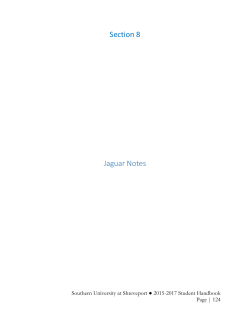 Jaquar Notes