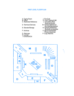 Library Floor Plan
