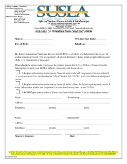 Release of Information Consent Form