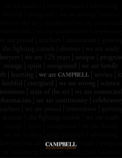 The University Report 2012