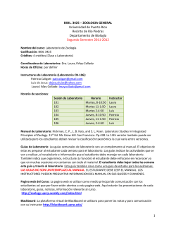 Pruntuario de Laboratorio Segundo Semestre 2011-2012