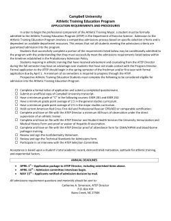 Download an Admissions Packet Here