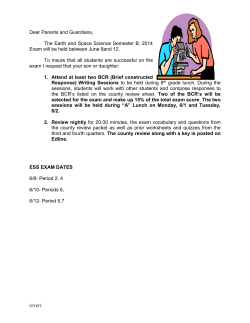 Parent Information (Exam)