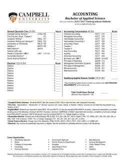 BAS - Concentration in Accounting