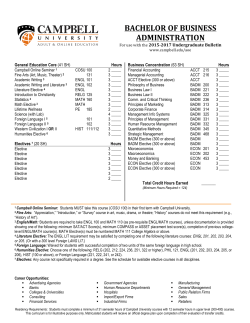 Bachelor of Business Administration