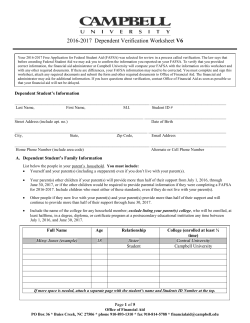 16.17 DV6 Dependent Verification Worksheet