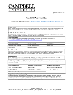 Next Steps Information