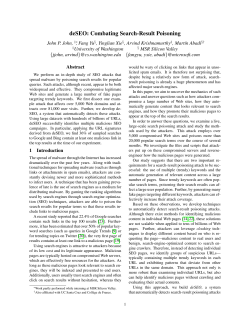 deSEO: Combating Search-Result Poisoning