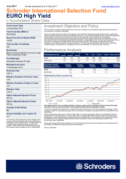 May 2016 Factsheet Monthly