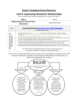 Math 7 Unit 3 Topic 1