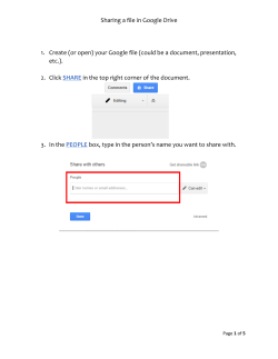 Sharing a Google File with Others 102114