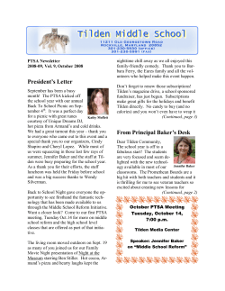 Oct. 2008 Newsletter