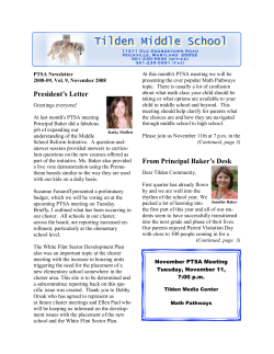 Nov. 2008 Newsletter