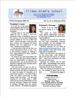 Tilden Times - February 2010