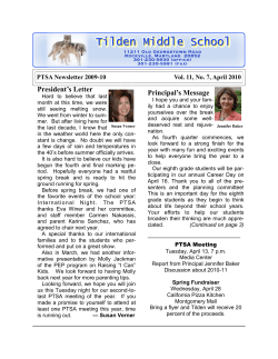 Tilden Times - April 2010