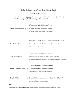 In-Ranks Procedures / Open Ranks