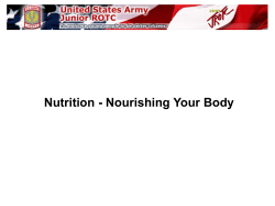 Nutrition Presentation