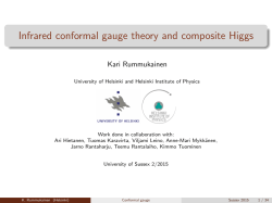 Kari Rummukainen, 2nd February 2015 [PDF 967.46KB]
