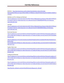 Civil War References