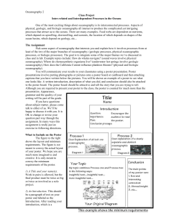 Class Project Assignment