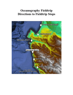 Directions to Field Trip Locations