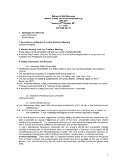 health and safety mins october 2011 [PDF 151.16KB]