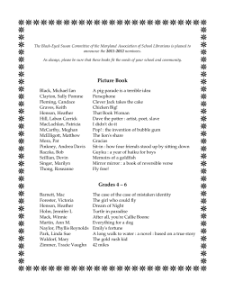 This years nominees are..&nbsp;&nbsp;