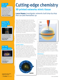 Cutting-edge chemistry