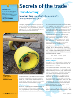 Secrets of the trade - skateboarding