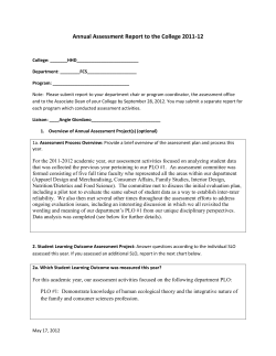family and consumer science assessment