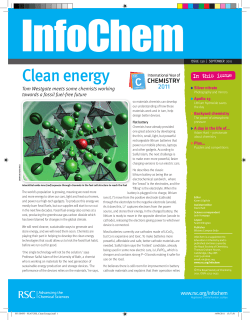 InfoChem, September 2011