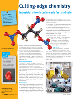 Cutting-edge chemistry
