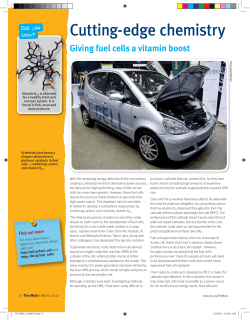 Giving fuel cells a vitamin boost