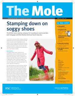 Stamping down on soggy shoes