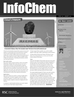 Infochem January 2011 Black & White