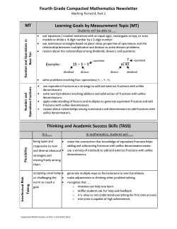 MP4 Compacted Math Fourth Part1