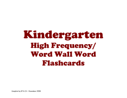 Gr. Level HF Cards