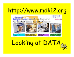 Analyzing Data Steps Fall06