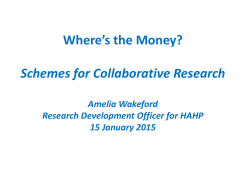 Schemes for Collaborative Research Projects [PDF 213.73KB]