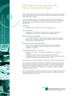 Commercial / Specialty Certification Program &raquo;