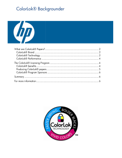 Background White Paper &raquo;