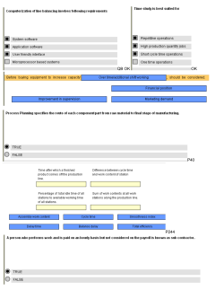 production planning  control - 18 assignments